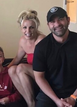 Lynne Spears's daughter Britney Spears and son Bryan Spears